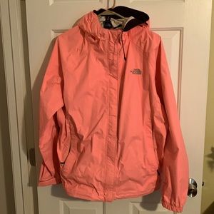 The North Face rain jacket